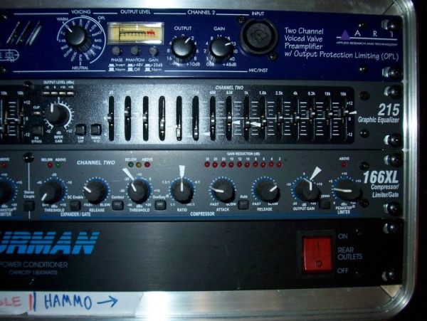 Initial settings on the rack gear. Click to see full sized image.