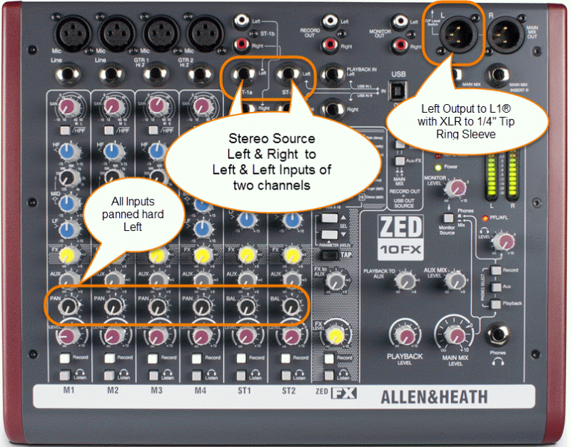 Allen Heath Zed 10fx    img-1