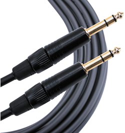 1/4" Male TRS to 1/4" Male TRS Cable