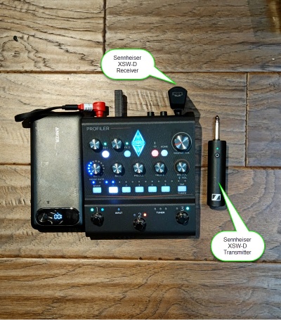 Kemper Profiler Player with Sennheiser XSW-D Instrument Base Set