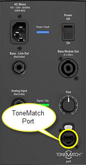 ToneMatch® Port on the Model II