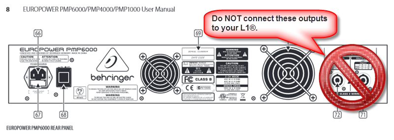 Behringer PMP 6000