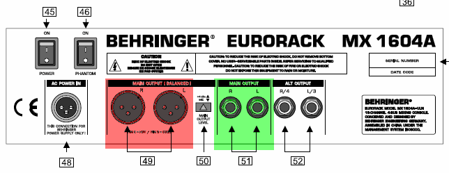 Eurorack mx802a схема