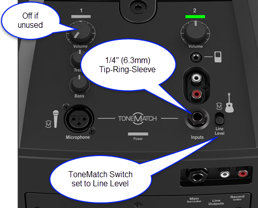 bose l1 compact phantom power