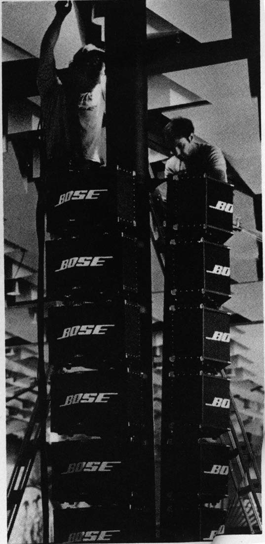 Bose 802 line store array