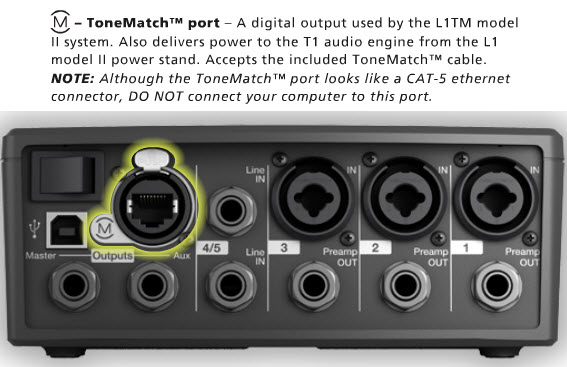 T1 ToneMatch® Audio Engine - Bose Portable PA Encyclopedia