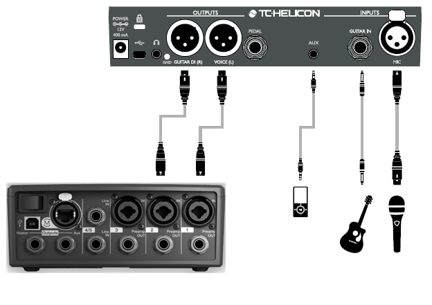 File:TC Helicon Play Acoustic VocalDI to T1.png - Bose Portable PA