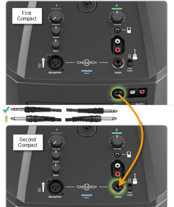 bose l1 compact stereo setup