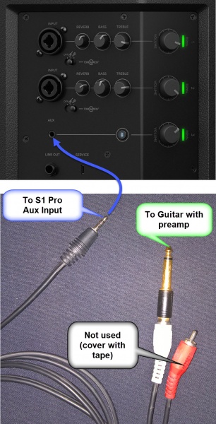 File:Guitar to S1 Pro Aux Input.jpg